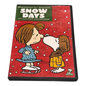 Happiness Is Peanuts Snow Days DVD Warner Red Cover 1-Disc Animated Full Screen